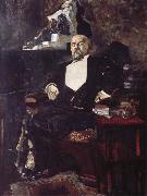 Mikhail Vrubel, The portrait of Mamontoff